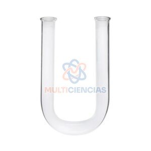 tubo de vidrio de laboratorio