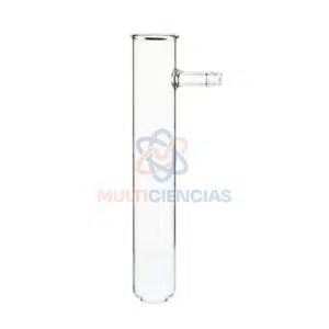 tubo de vidrio de laboratorio