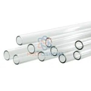 tubo de vidrio de laboratorio