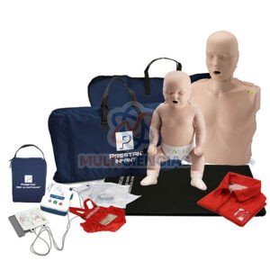 Simulador kit RCP adulto niño y bebe juego marca