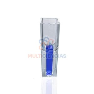 Celdas plásticas semi micro 1,5ml para lectura de espectrofotómetro pk. X 90 unid