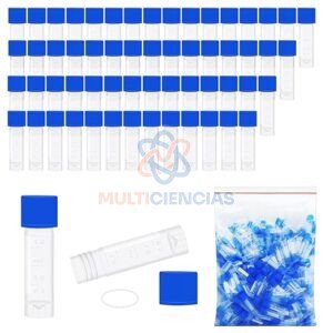 Criovial 1.8 ml graduado tapa azul pk x 500 unidades