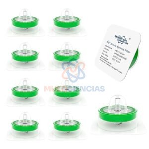 Filtros de jeringa membrana pes 0.22 um x 33 mm estéril x unidad